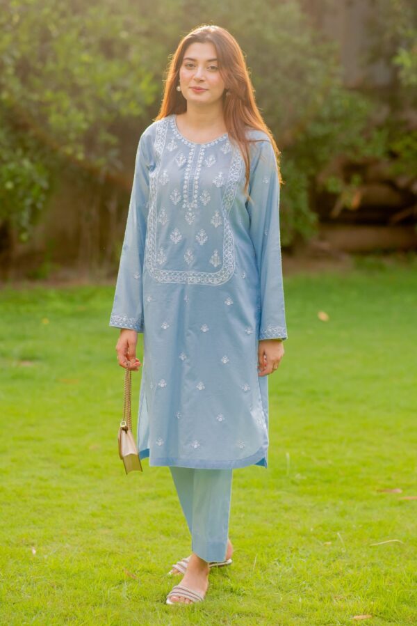 CELINA Embroidered Lawn 2pc - Image 2