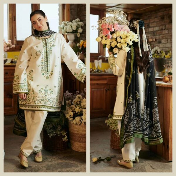 Coco by Zarashahjahan Embroidered Lawn 3pc