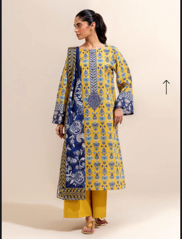 BEECHTREE Printed Lawn Suit 3pc - Image 6