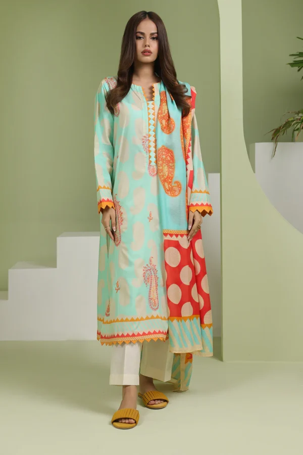 ZELLBURY Embroidered 2pc - Image 5