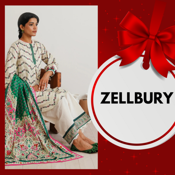 ZELLBURY Printed Cambric 2pc